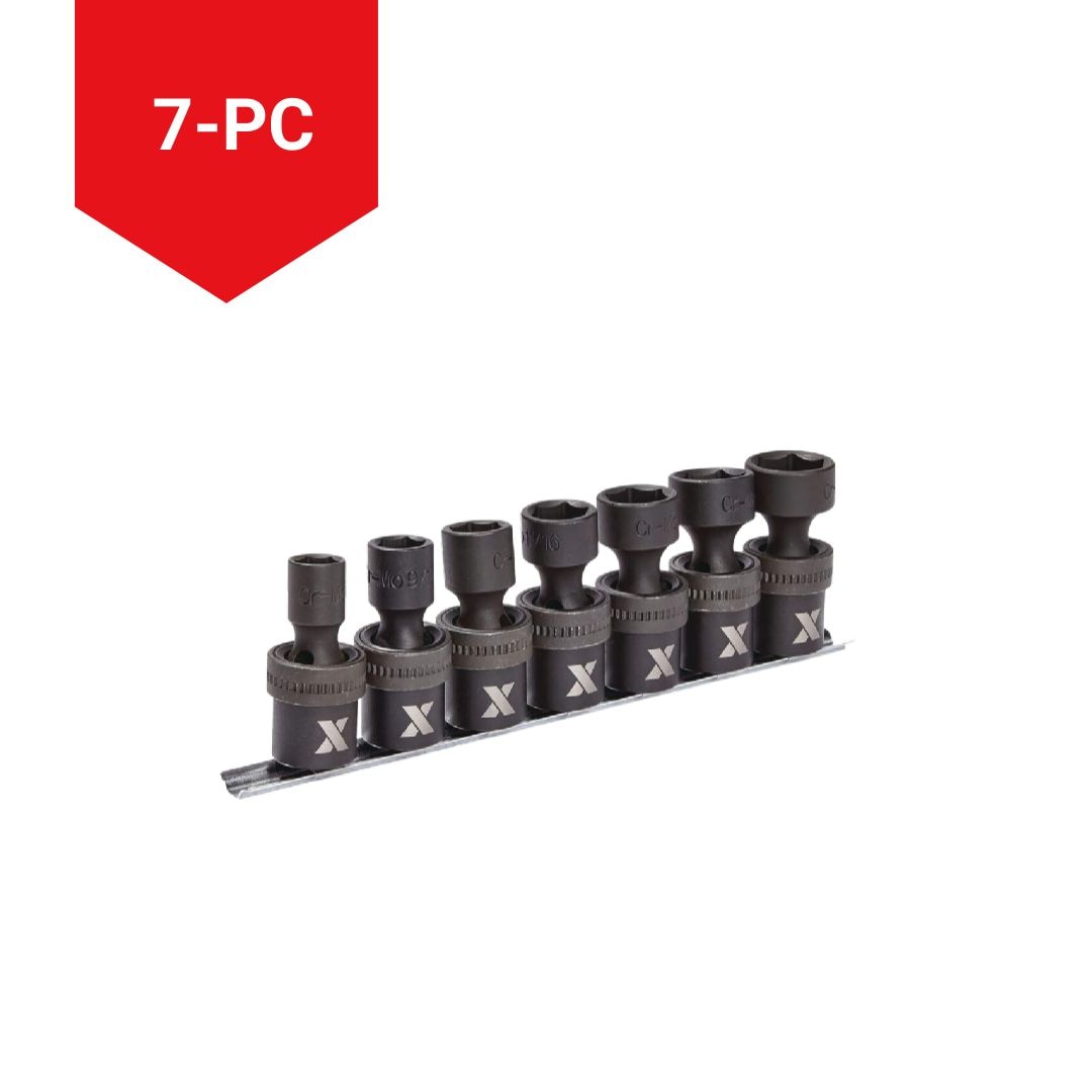 1/2-in Drive Swivel Impact Socket Set, 7-pc, SAE, Cr-Mo I3J9 - product image 3