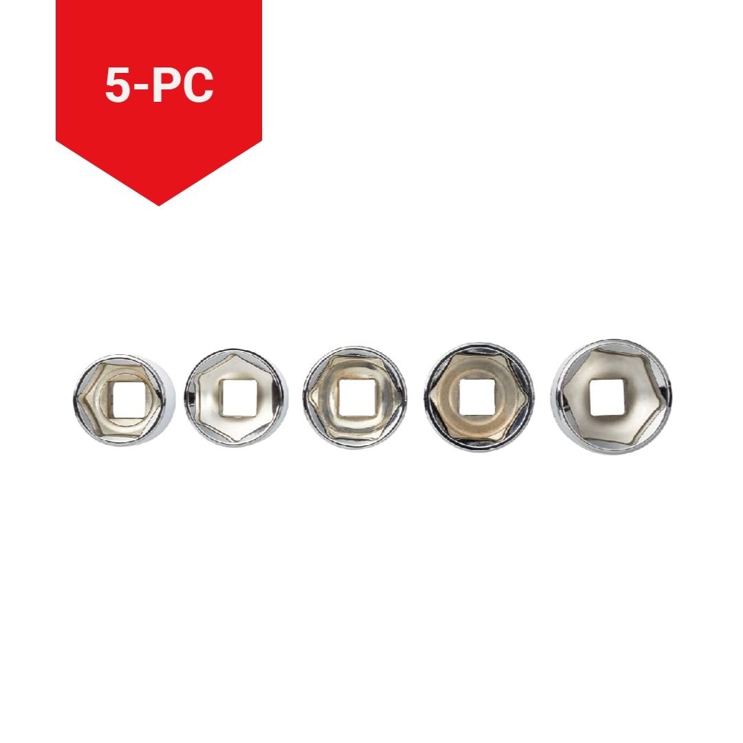 1/2-in Drive XL Socket Set, SAE, 5-pc A5R5 - product image 1