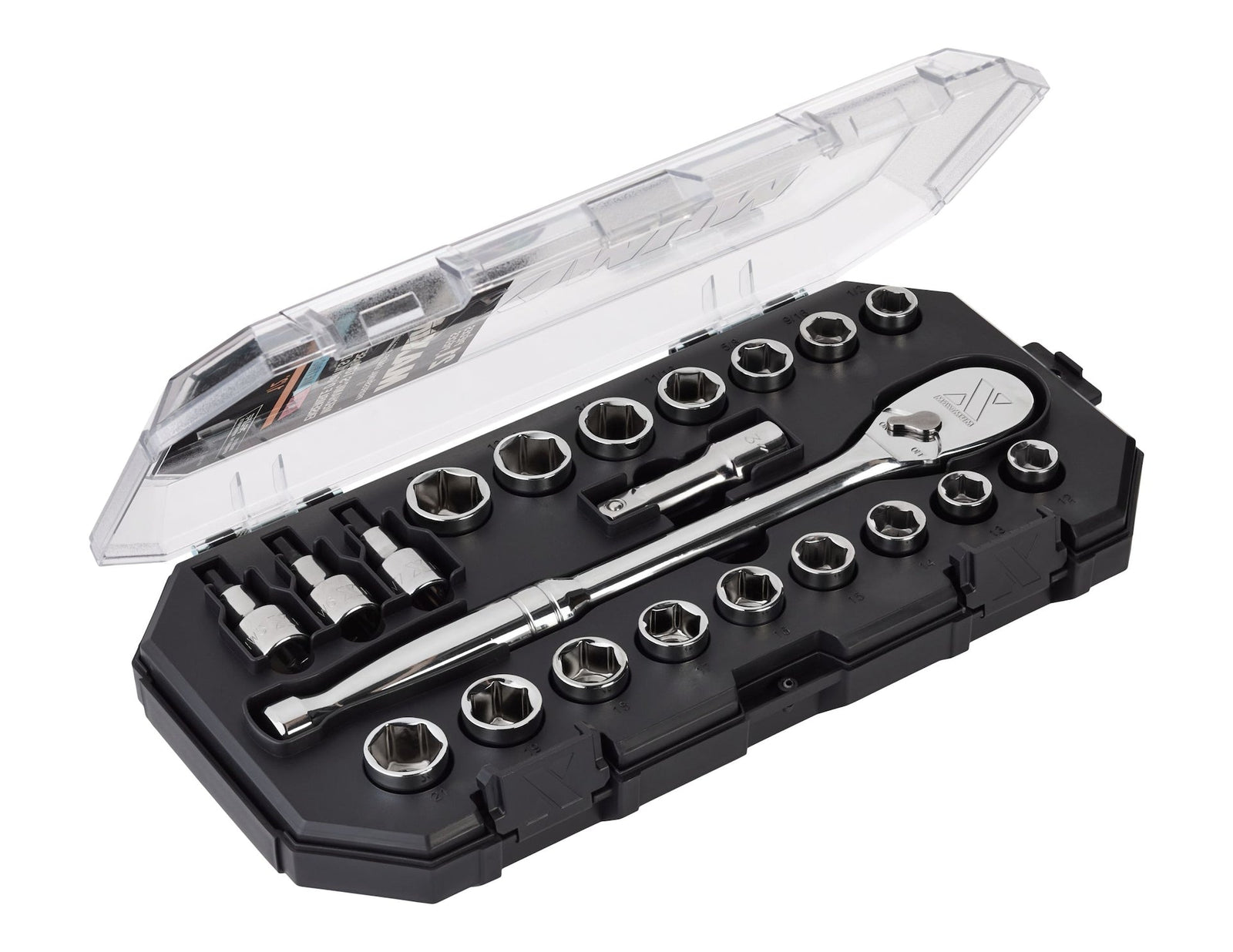 21 Piece 1/2" Drive Metric Socket Set R6G4 - product image 4