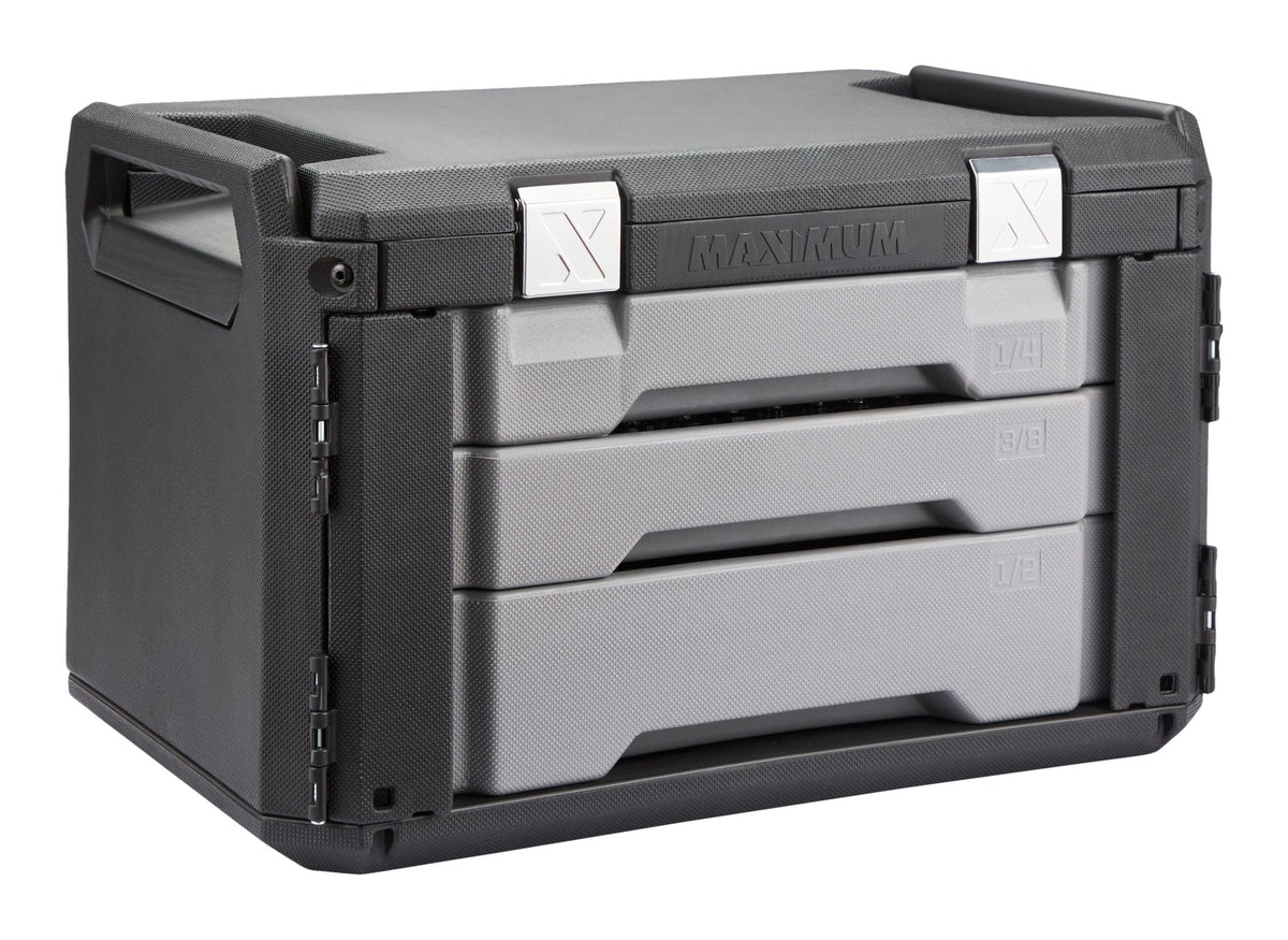 263 Piece Socket Set, 3 Drawer Case W0V0 - product image 1