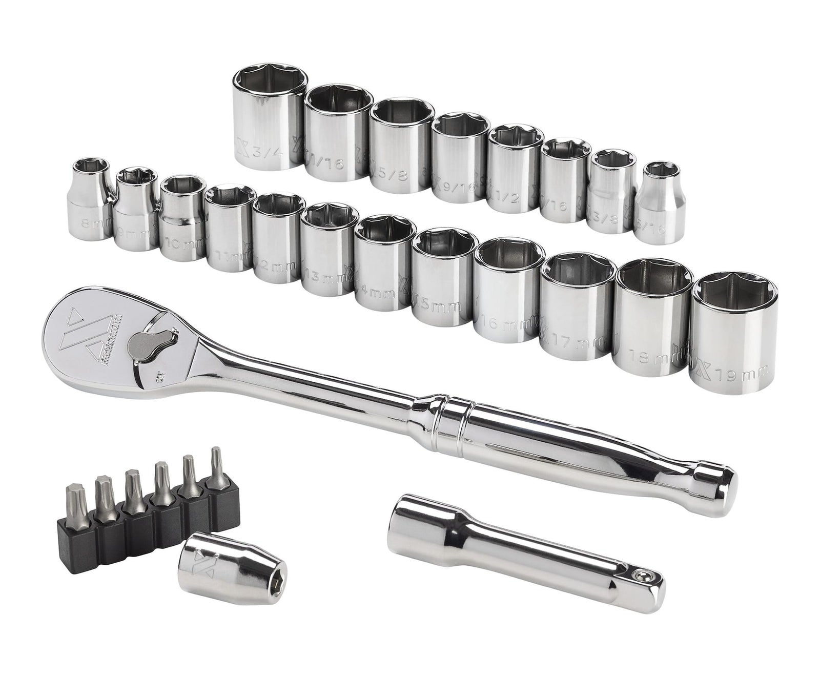 29 Piece 3/8" Drive Metric Socket Set I9D2 - product image 1