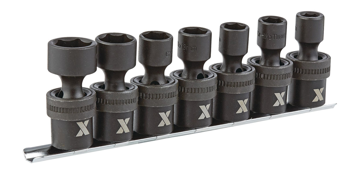 3/8-in Drive Swivel Impact Socket Set, 7-pc, Metric, CRMO G4C9 - product image 3
