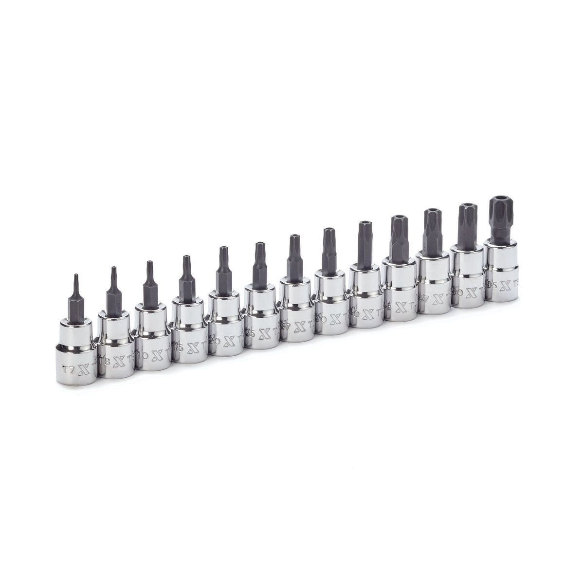 3/8-in Drive Tamper Proof Torx Bit Socket Set, Heat-Treated, 13-pc B1H3 - product image 6