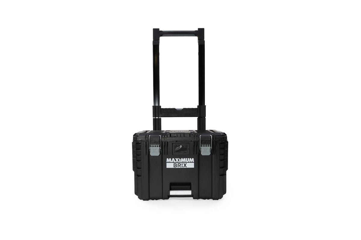 Brix Modular Portable Toolbox/Tool Storage System with Wheels, IP65, 23-in x 19-in x 33-in, 3-pc Q0W7 - product image 8