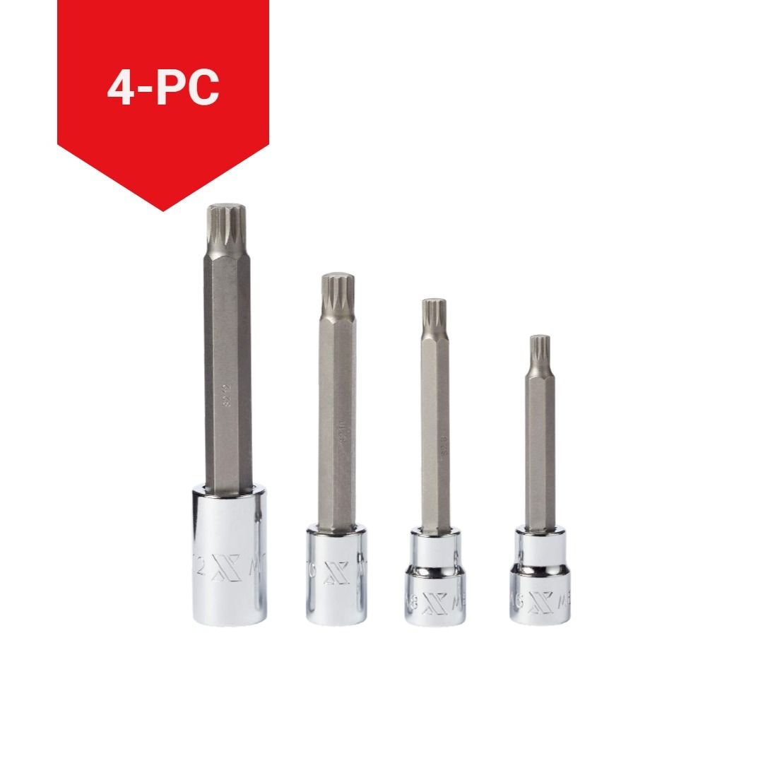 Extra Long Shank Triple Square Bit Socket Set, 4-pc Z5P7 - product image 7