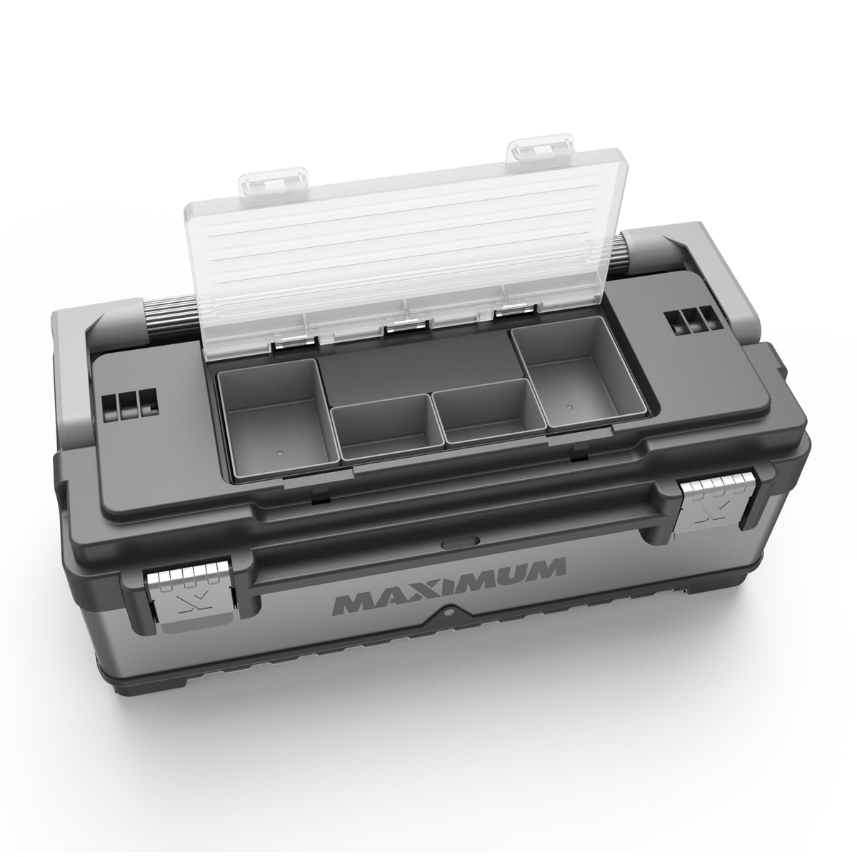 Heavy-Duty Metal & Plastic Tool Box with Removable Tray, 23-in R5K5 - product image 4