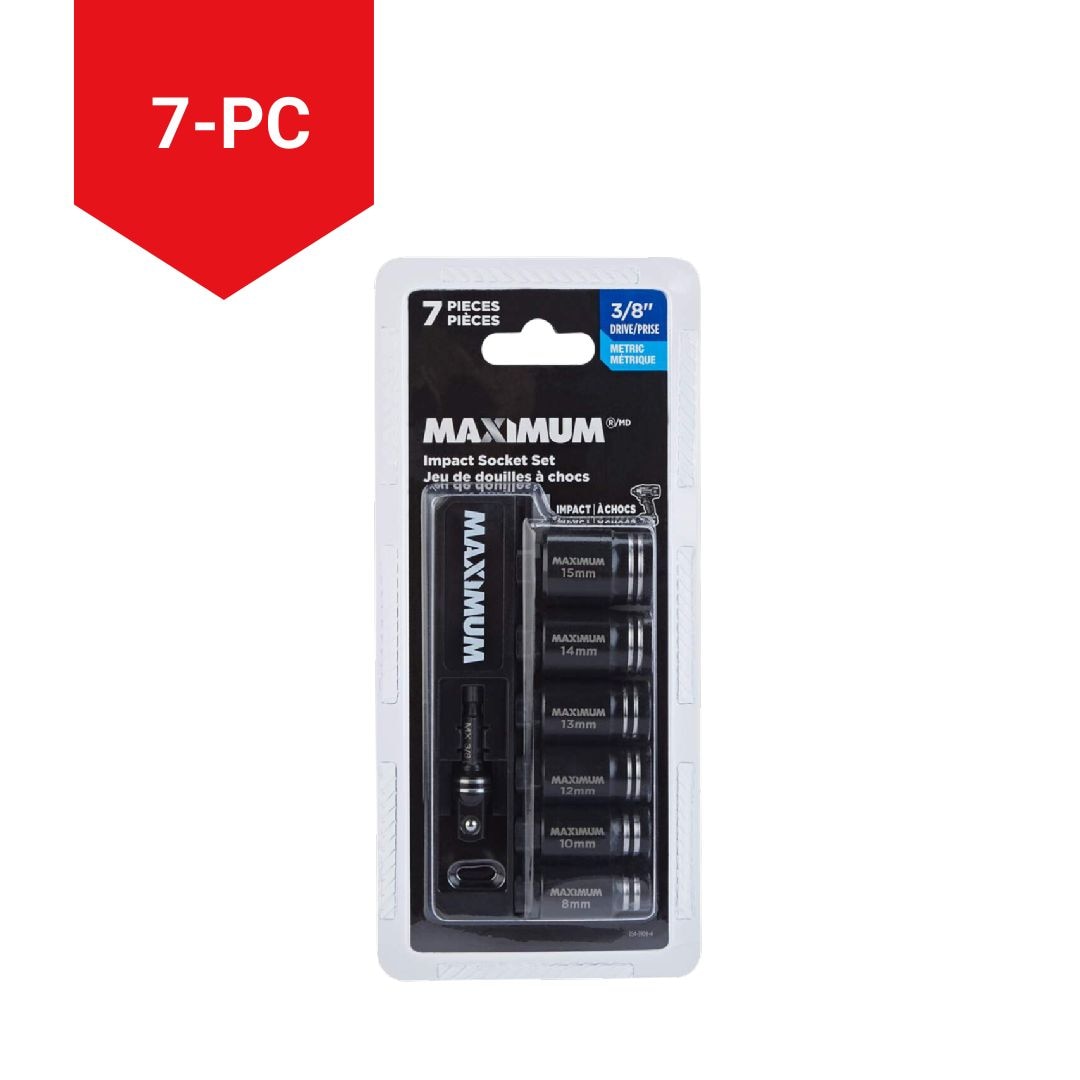 Impact Driver Socket Set, Metric, 7-pc B8W3 - product image 2