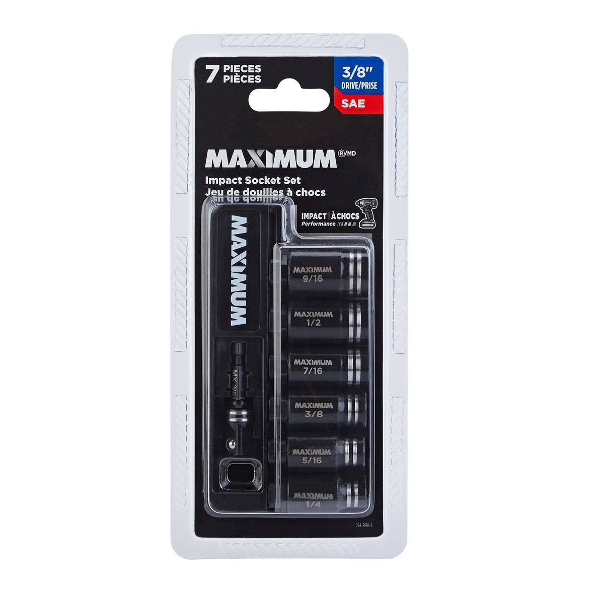 Impact Driver Socket Set, SAE, 7-pc T7O5 - product image 1