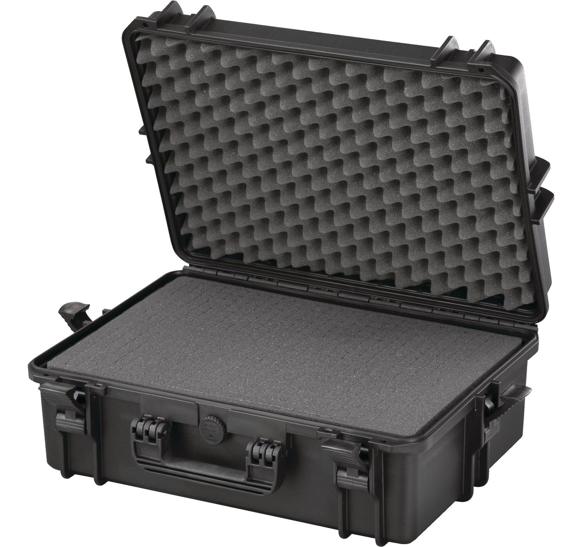 Portable IP67 Waterproof Case/Tool Box with Foam Layers, Black, Large, 22-in G7Q4 - product image 2