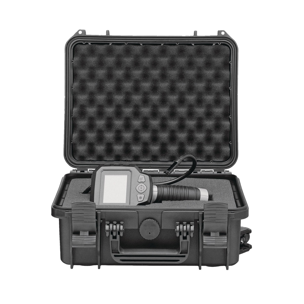 Portable IP67 Waterproof Storage Case with Foam Layers, Small, Black Y6O0 - product image 2