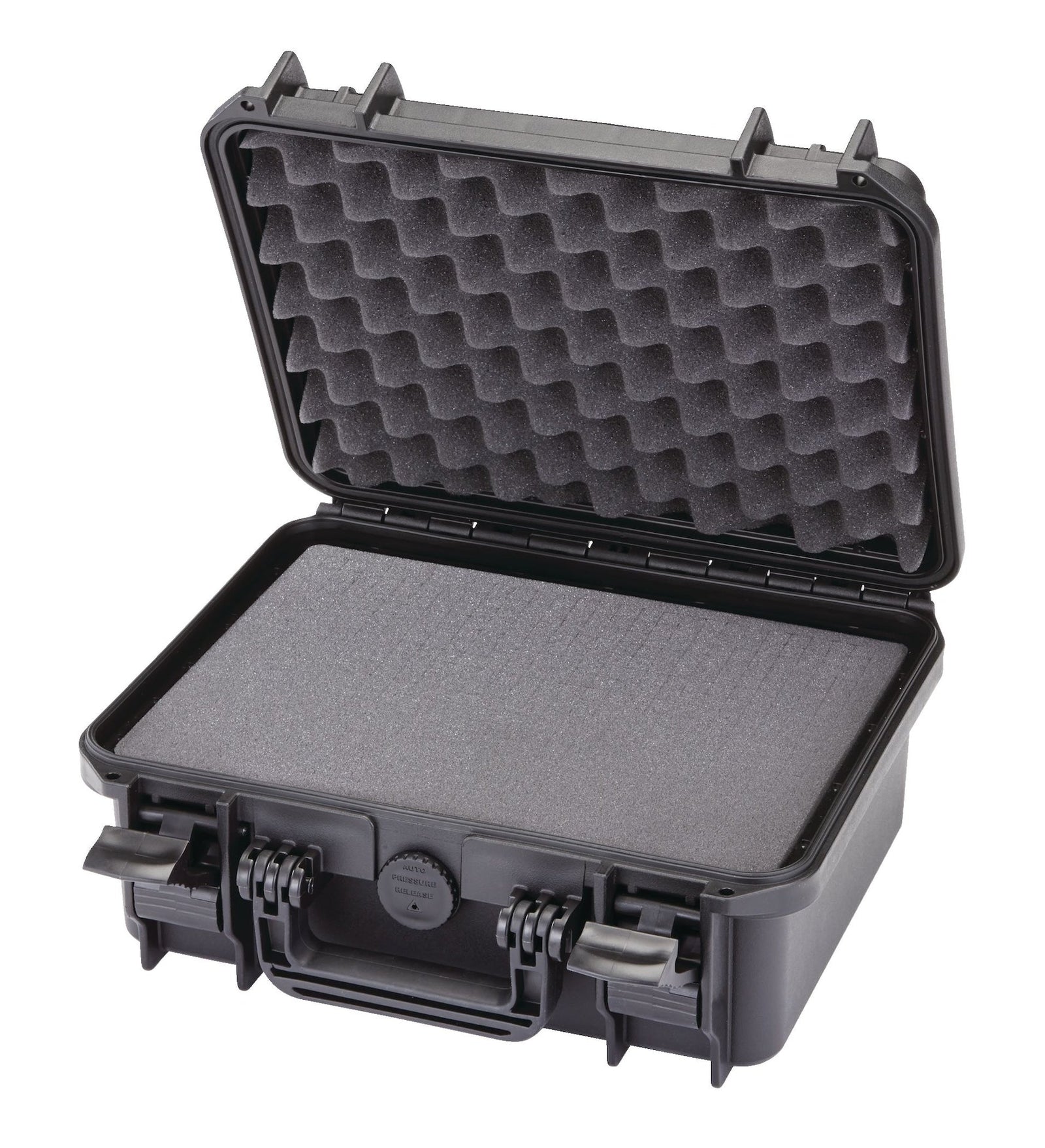 Portable IP67 Waterproof Storage Case with Foam Layers, Small, Black Y6O0 - product image 6