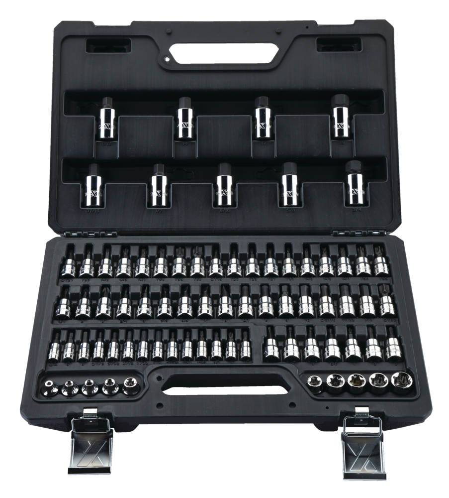 Professional Grade Bit Socket Set, 75-pc Z8K4 - product image 5