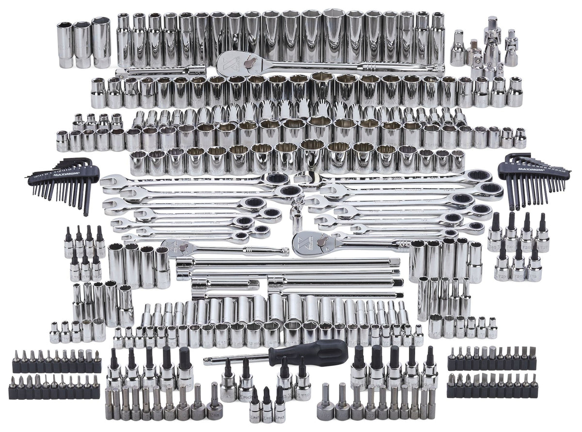 Professional Grade Socket Set, 346-pc, CRV, Nickel-Chrome Plating H7A8 - product image 6