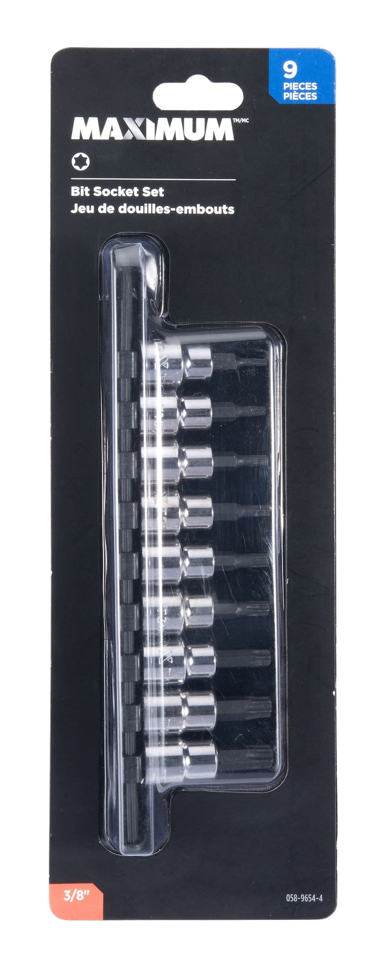 Torx Bit Socket Set, Heat Treated, 9-pc L3K7 - product image 2