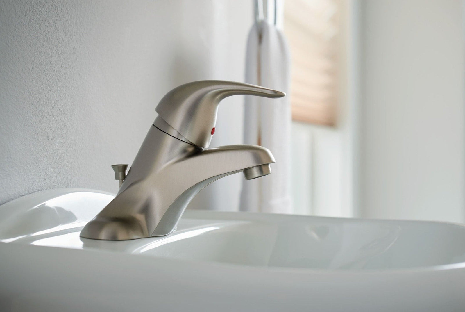 Adler Single Handle Bathroom Faucet, Spot Resist Brushed Nickel I0Z1 - product image 5
