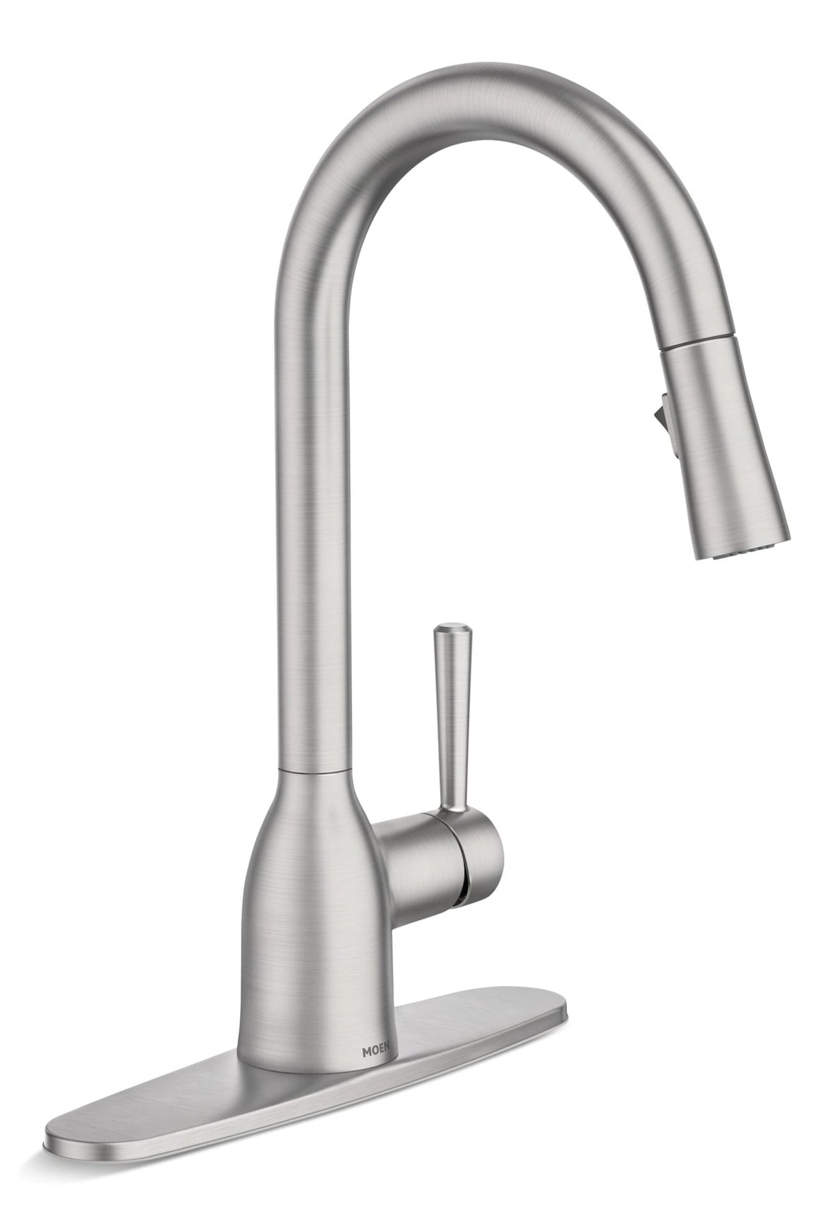 Adler Single Handle Pulldown Kitchen Faucet, Spot Resist Stainless B2Z9 - product image 1