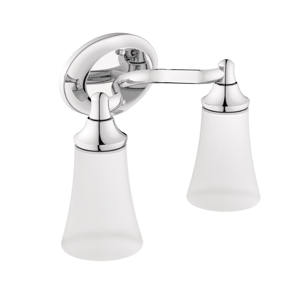 EVA Dual Vanity Lighting Fixture, Chrome X6J1 - product image 1