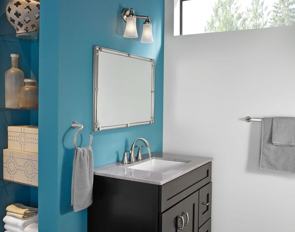 EVA Dual Vanity Lighting Fixture, Chrome X6J1 - product image 7
