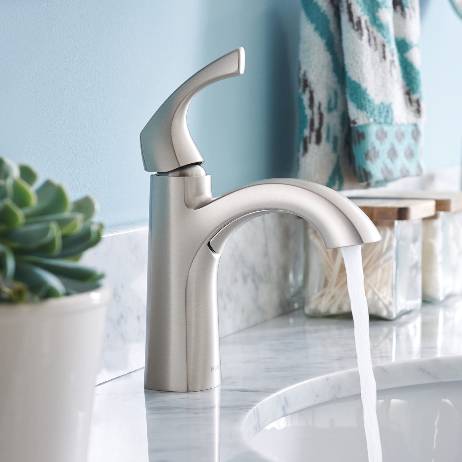 Lindor Single Handle Bathroom Faucet, Spot Resist Brushed Nickel I3I0 - product image 8