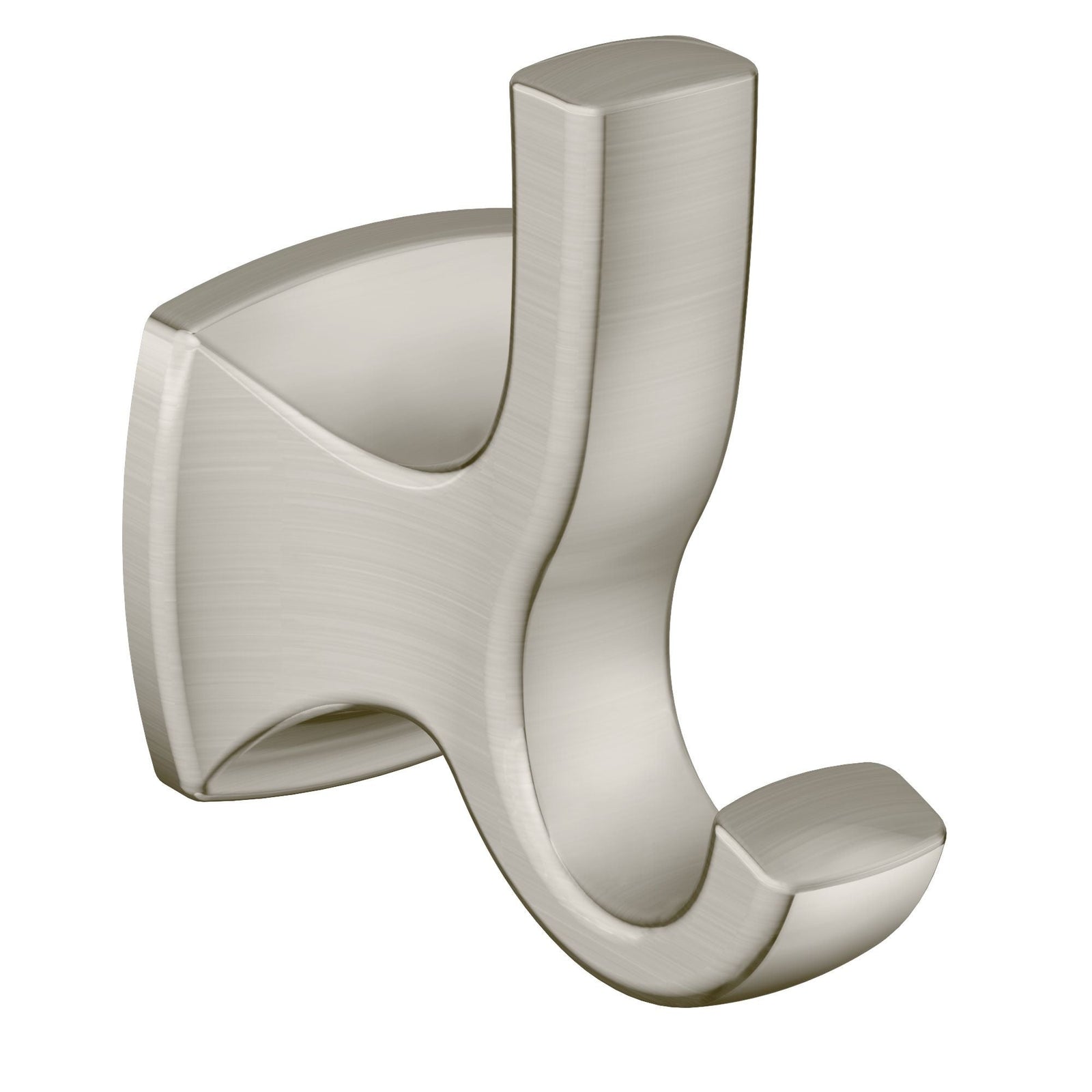 Voss Double Robe Hook, Brushed Nickel C5H7 - product image 1