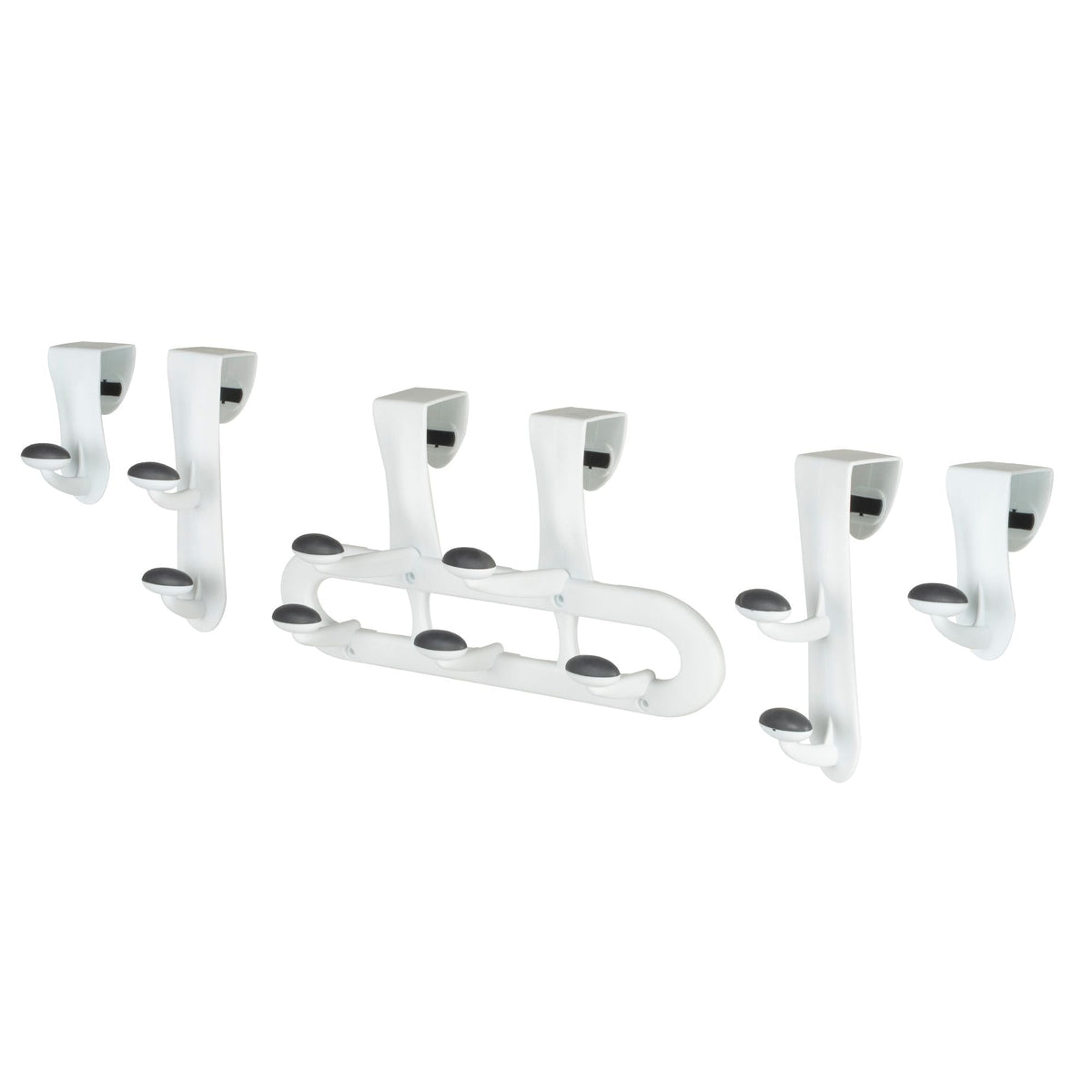 Non Stick Hook Set of 5 Value Pack, White B2X3 - product image 1