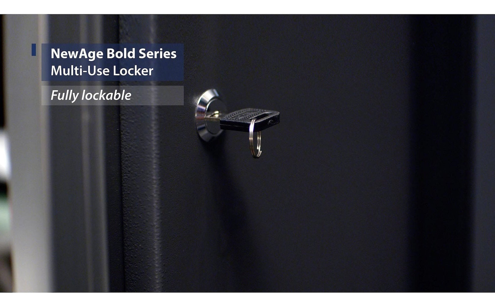 Bold 3.0 Series 24-Gauge Steel Multi-Use Locker, Fully-Welded, 800-lb Capacity, Black/Grey, 30-in F4Z7 - product image 5