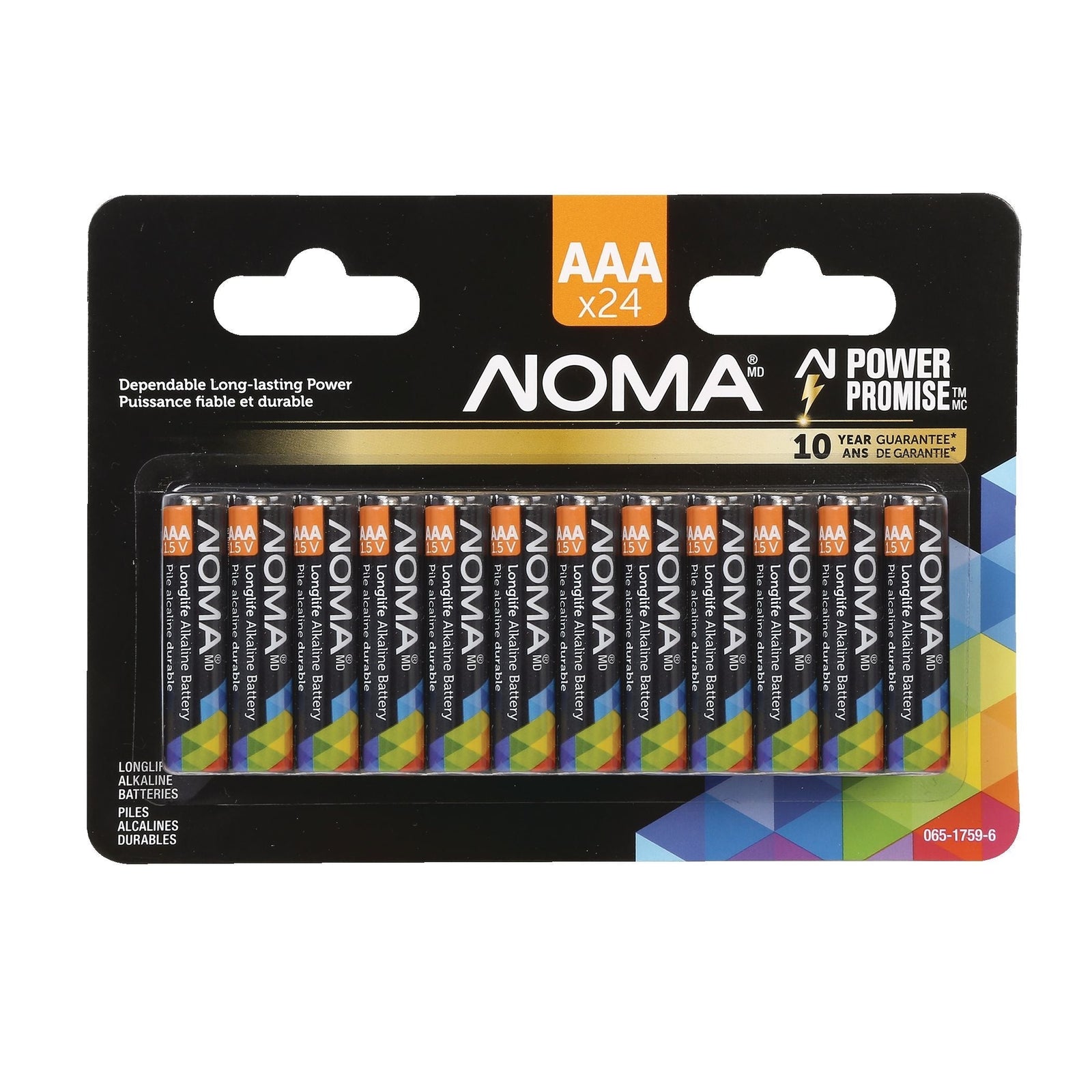 AAA Alkaline Batteries, Long Lasting, All Purpose, 24-pk J2O9 - product image 1