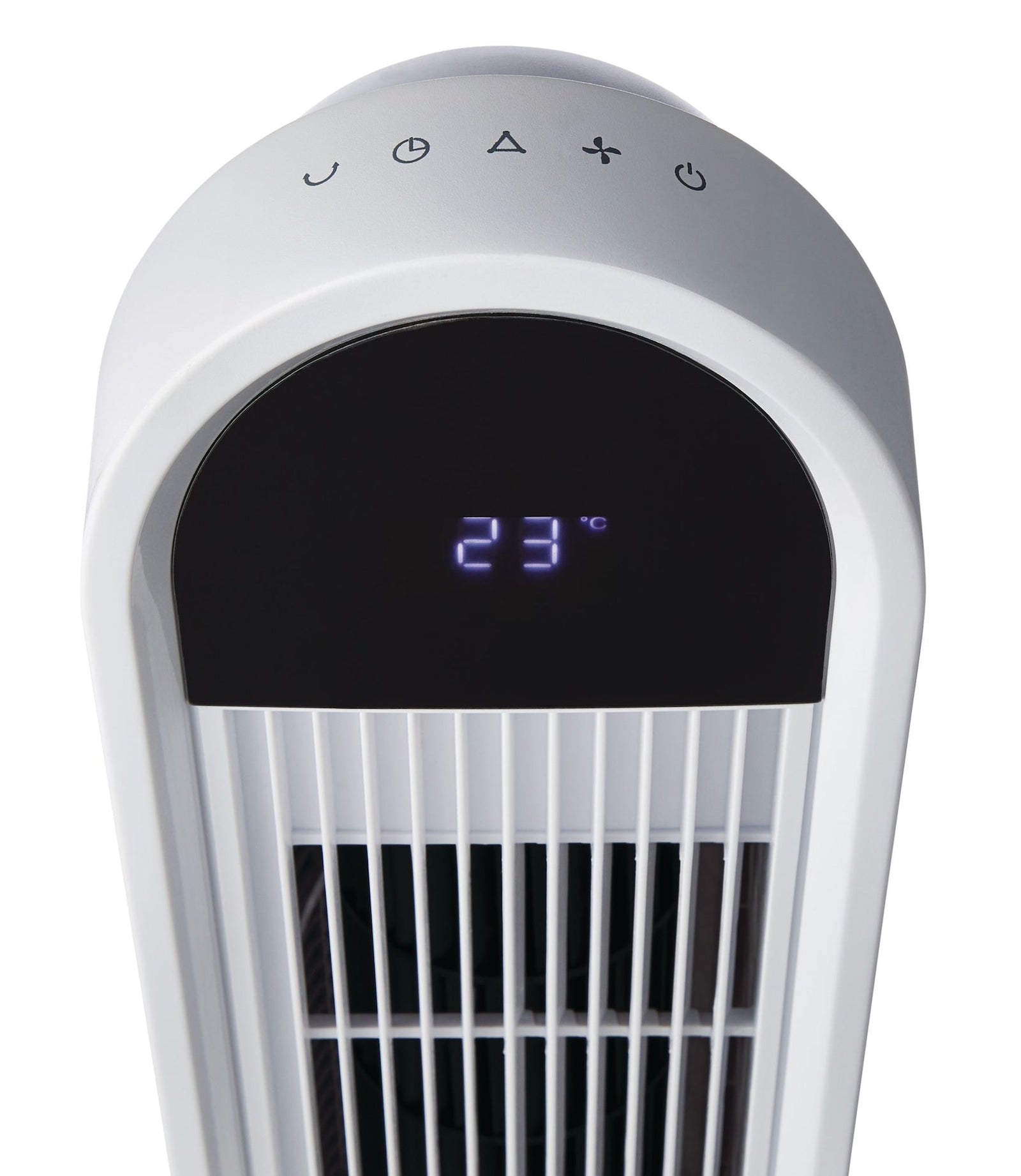 Oscillating Tower Fan, Remote Control, 3-Speed, White, 45-in W3C4 - product image 4