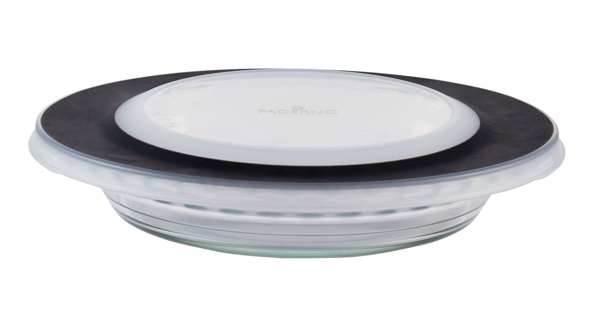 Glass Pie Plate with Lid, 9-in, 1.4-qt W9F8 - product image 1
