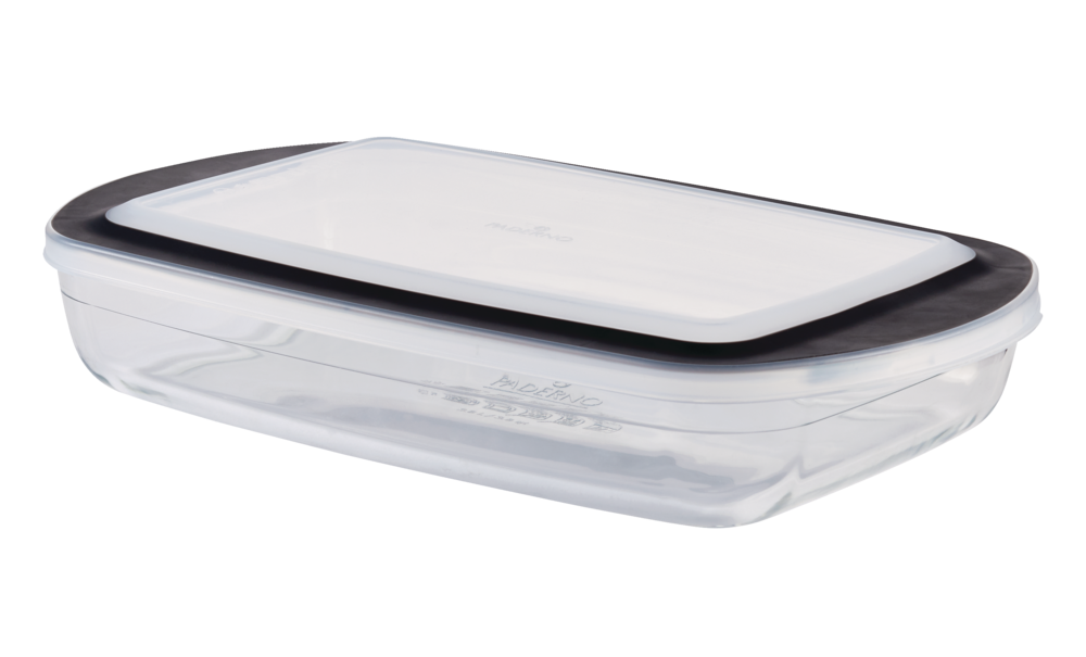 Glass Rectangular Baking Dish with Lid, 3.8-qt P2H5 - product image 1