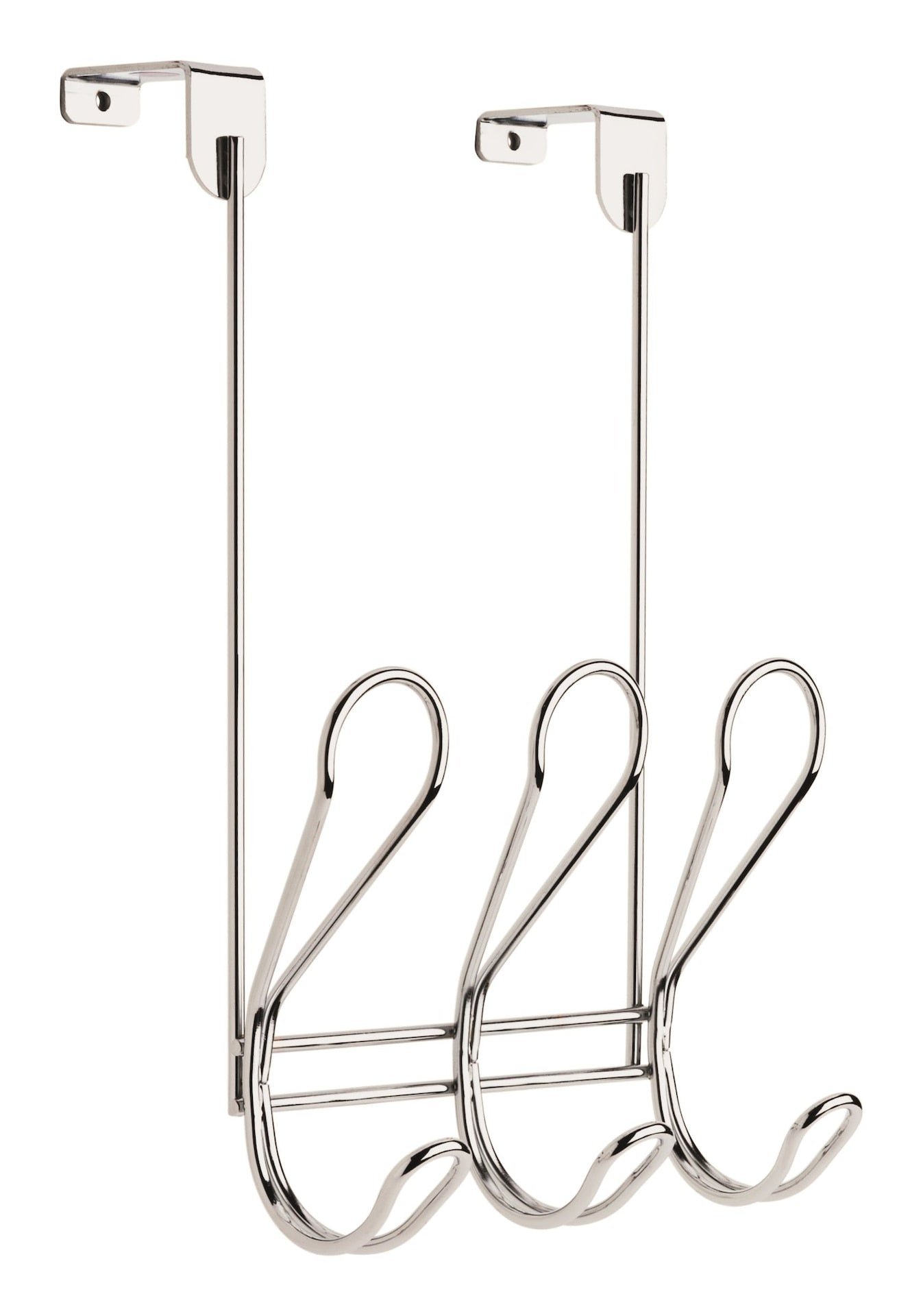 Dolen Steel 3-Hook Over the Door Rail, Assorted Colours T1P0 - product image 1