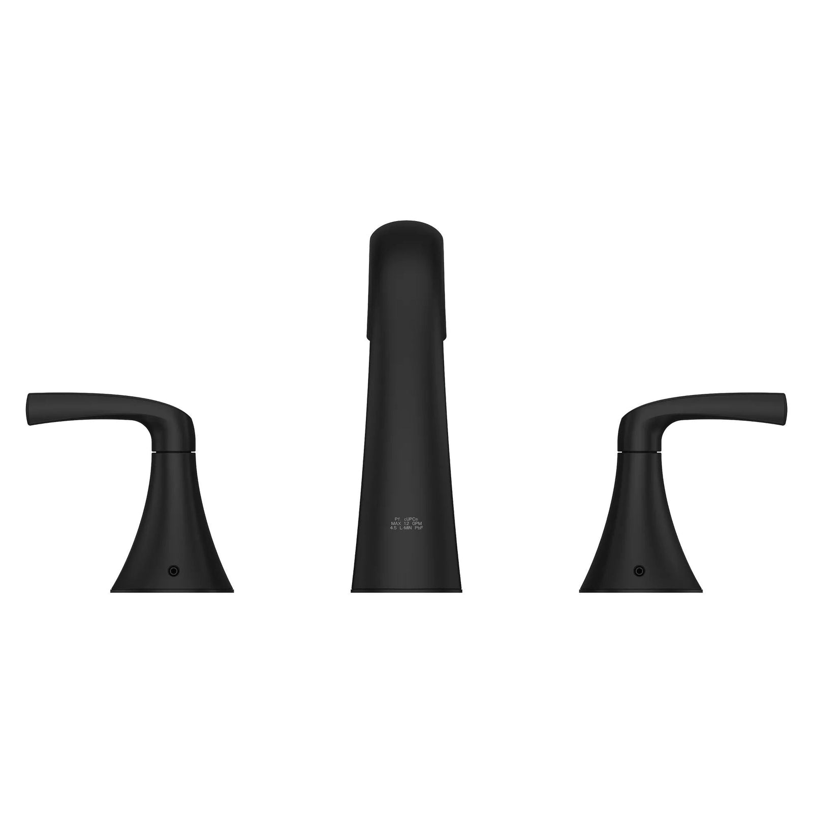 Rancho 8-in Widespread Bath Faucet, Matte Black D9D3 - product image 2
