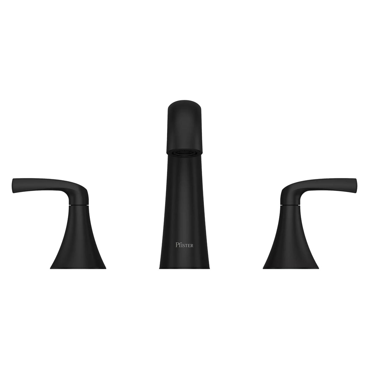 Rancho 8-in Widespread Bath Faucet, Matte Black D9D3 - product image 3