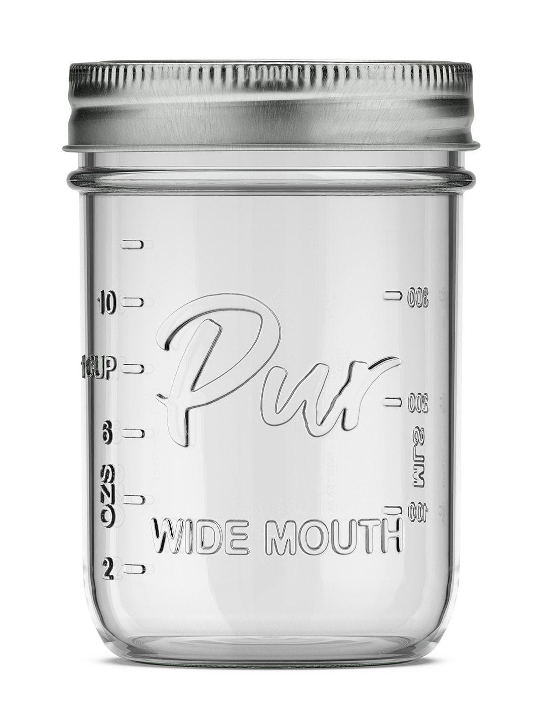 Mason Wide Mouth Canning Glass Jar with Lid & Band, 16-oz/473-mL, 12-pk A3I4 - product image 1