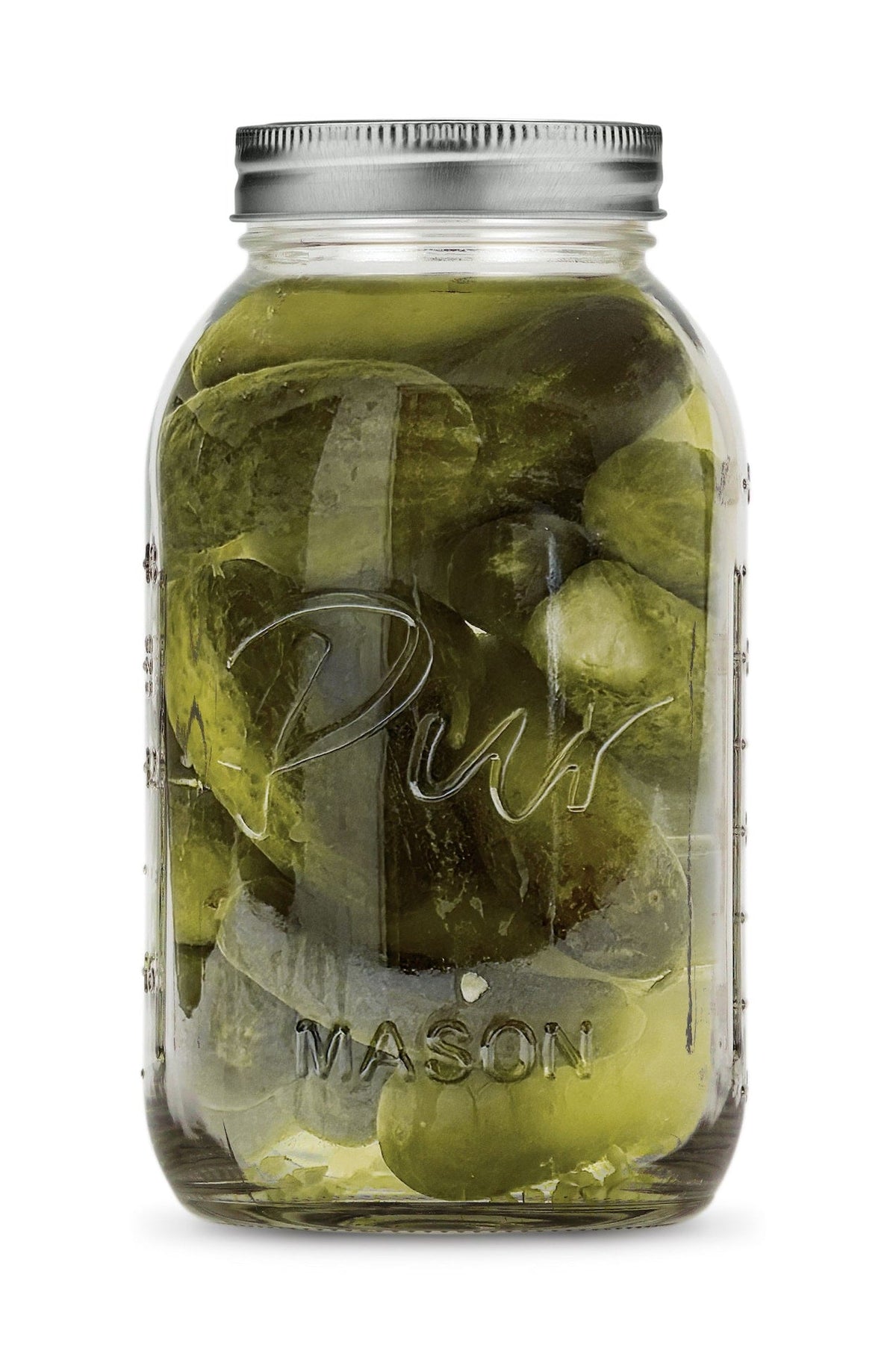 XL 64-oz BPA-Free Mason Jar with Canning Lid and Band, 6-pk V1A5 - product image 1