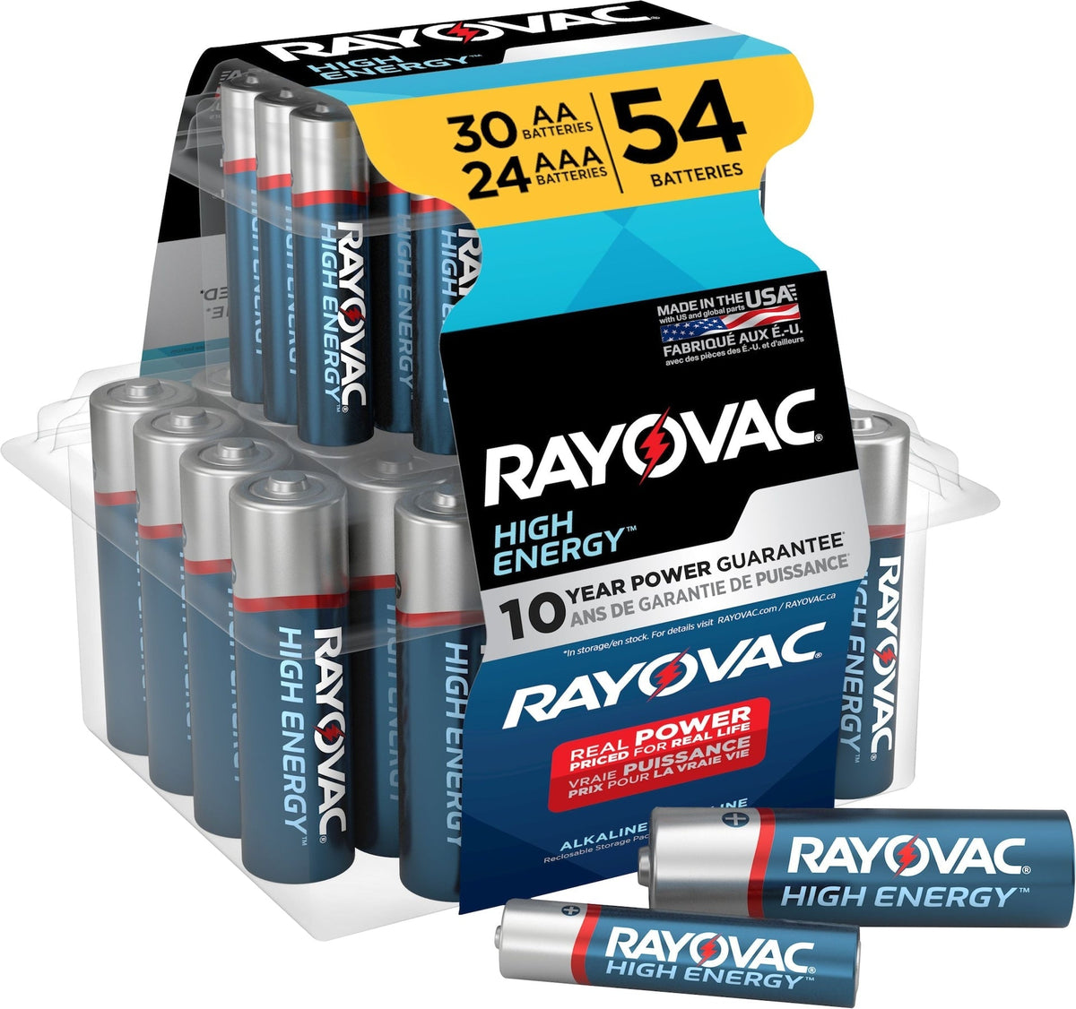 AA30/AAA24 Battery Combo Pack, 54-pk D2Q5 - product image 2