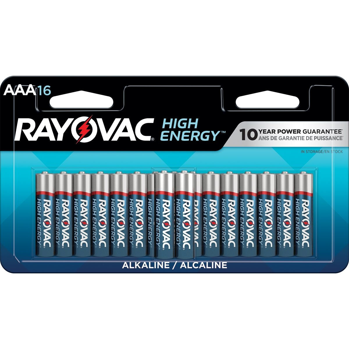 HIGH ENERGY AAA Alkaline Batteries, Long Lasting, All Purpose, 16-pk Y9O3 - product image 2