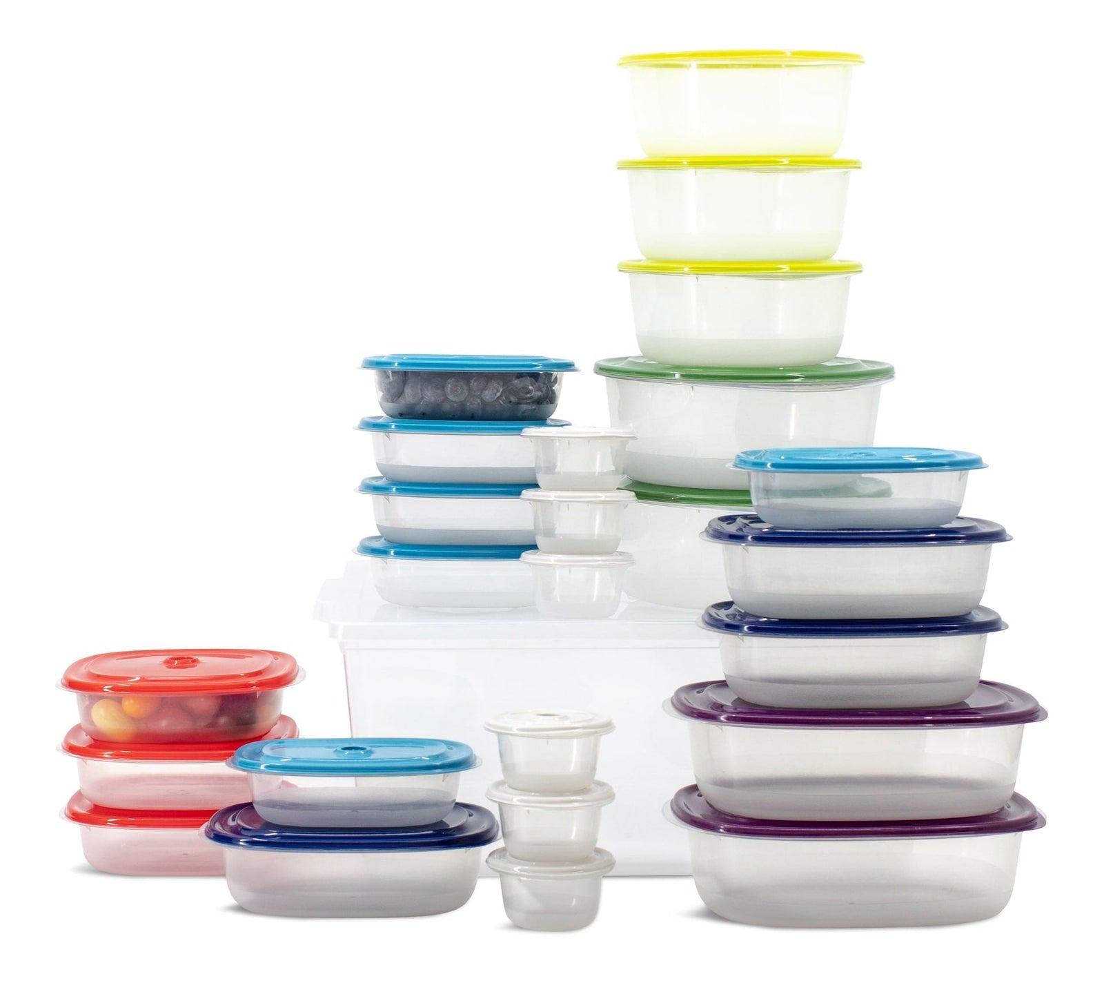 Polypropylene Food Storage Container Set with Lids, 26 Count D2T8 - product image 1
