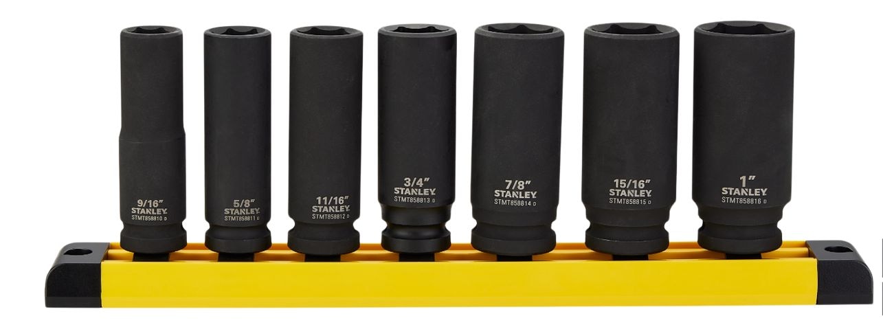 Pro 1/2-in Impact Socket Set, SAE, 7-pc Y0C4 - product image 1