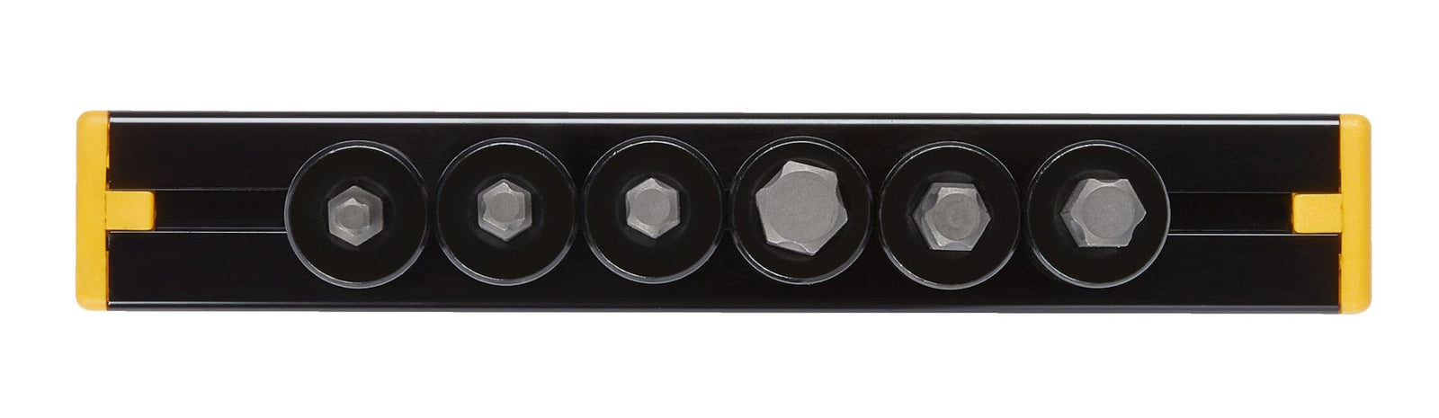 Professional Grade Black Chrome Hex Bit Socket Set, Metric, 6-pc X1W8 - product image 4