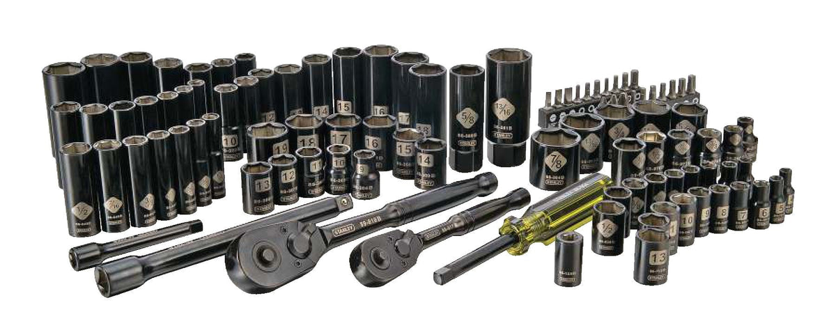 Professional Grade Black Chrome Socket Set, 99-pc, SAE/Metric Z9I9 - product image 4