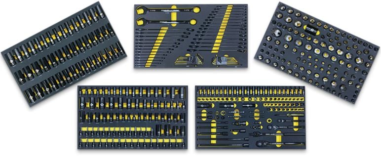Professional Grade Black Chrome Socket Set, SAE/Metric, 427-pc D8G2 - product image 3