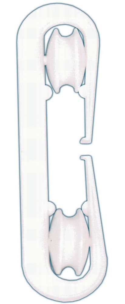 Plastic Clothesline Divider, 7-in U5H4 - product image 1