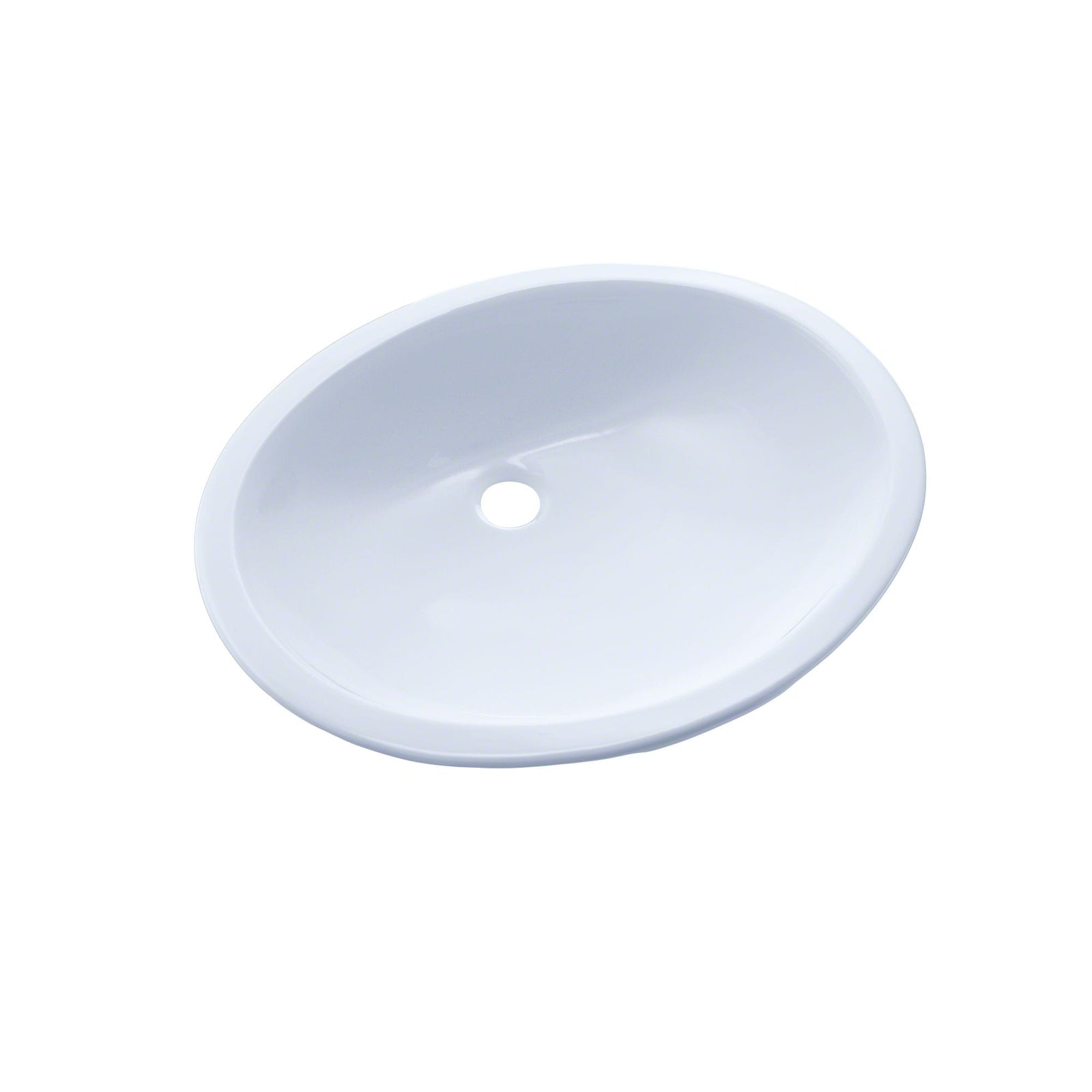 17x14-in Oval Vessel Cotton Undercounter Sink/Lavatory N8Z6 - product image 2