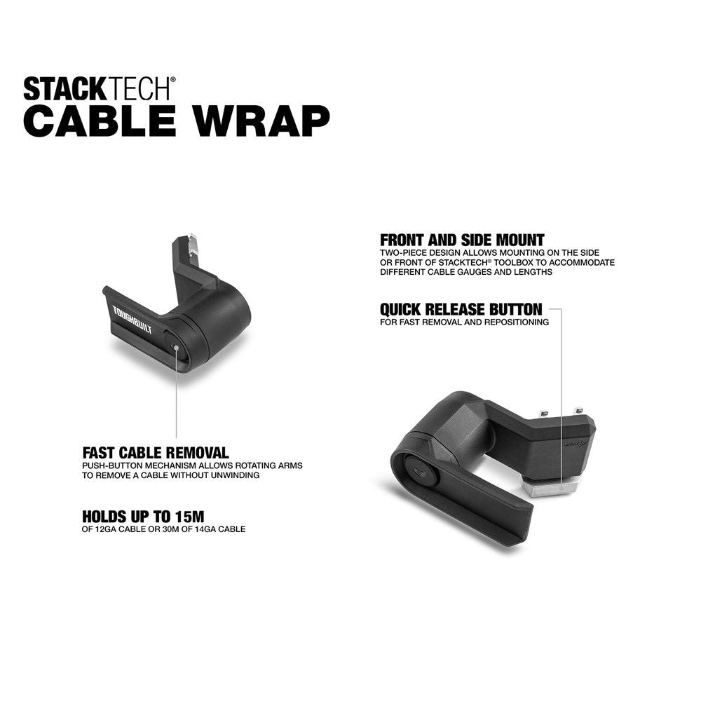 StackTech Cord Wrap for StackTech Toolbox, Black D8I3 - product image 5