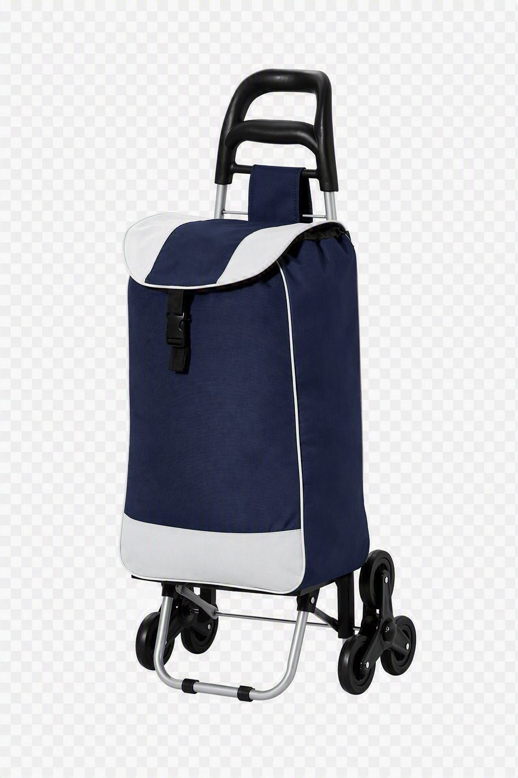 Type A 6-Wheel Stair Climbing Steel Shopping Cart L2Y8 - product image 1