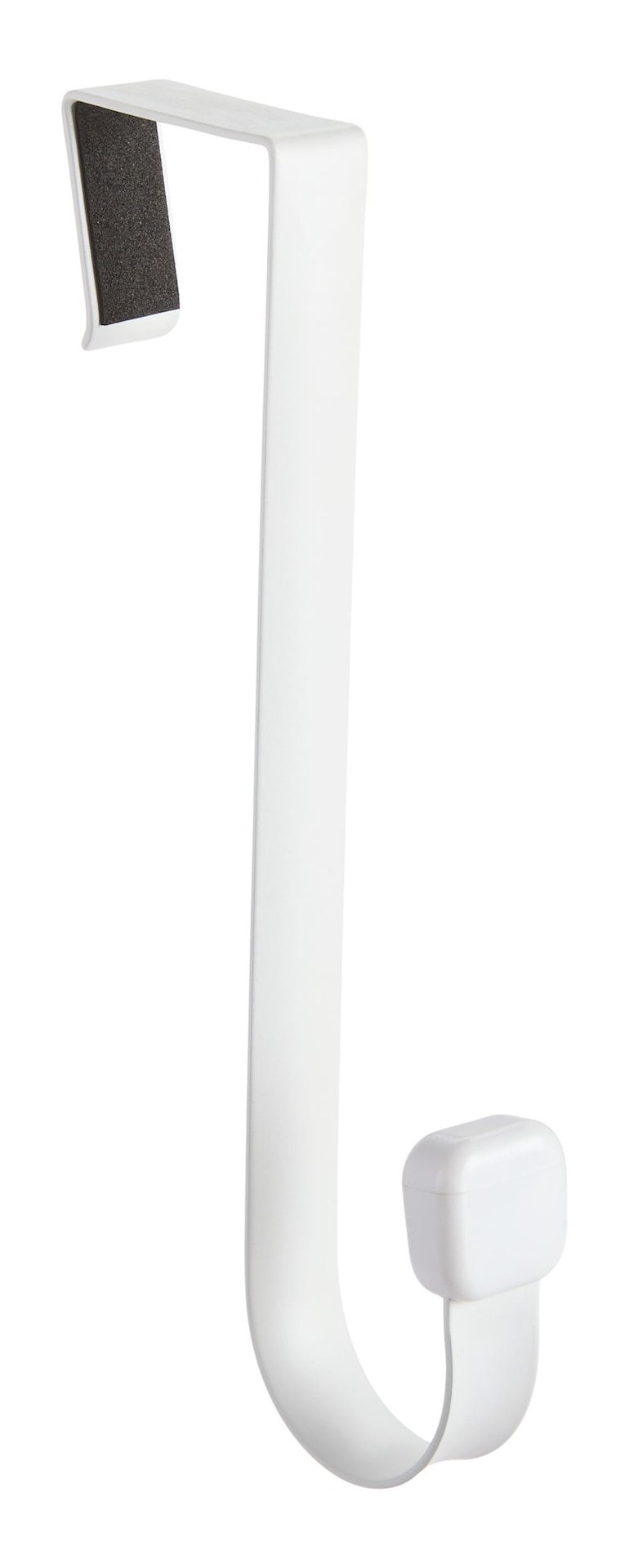Type A Modern Over-The-Door Single Hook, White, 1-in U7H0 - product image 1