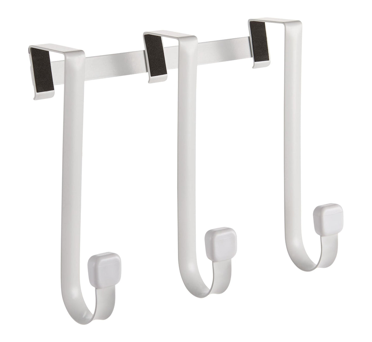 Type A Modern Over-The-Door Triple Hook, White, 9-in Z3R9 - product image 1