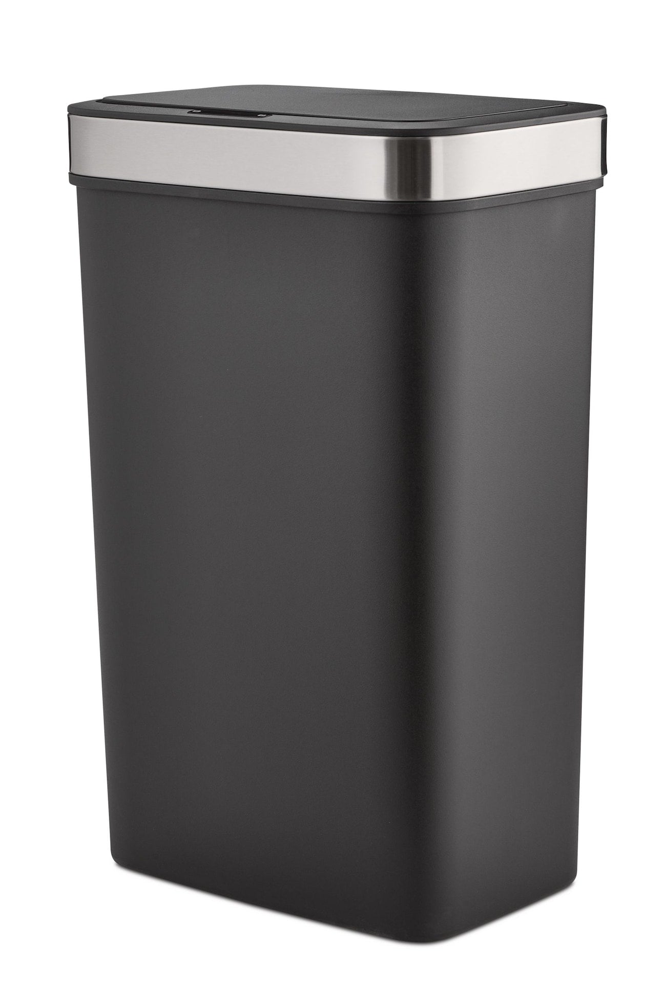 Type A Resin Rectangular Auto Indoor Refuse Bin, Motion Sensor Lid, Black, 50-L D1O2 - product image 1