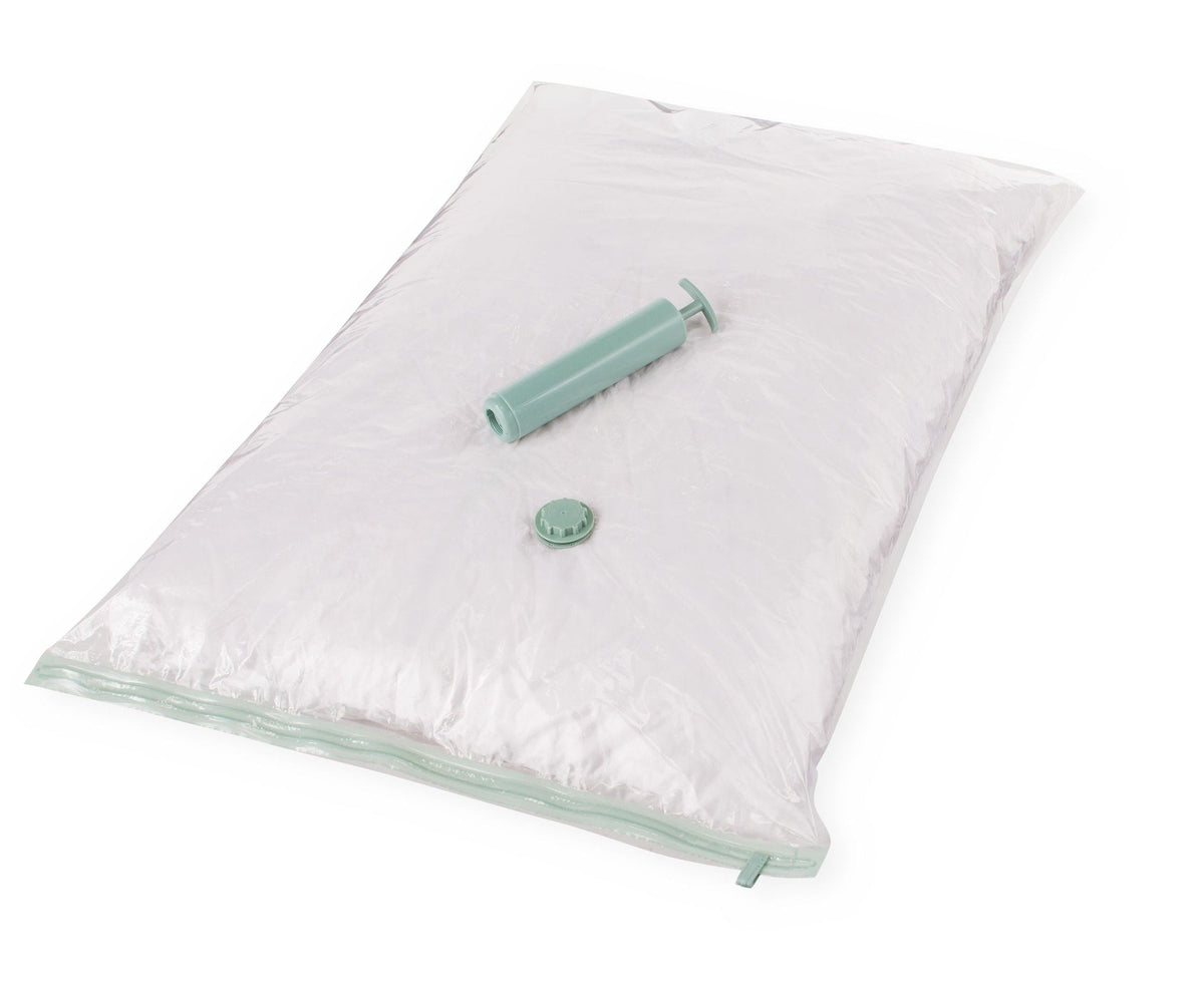 type A Reusable Vacuum Seal Storage Bag Set with Pump, Jumbo, 10-pk T2N6 - product image 1